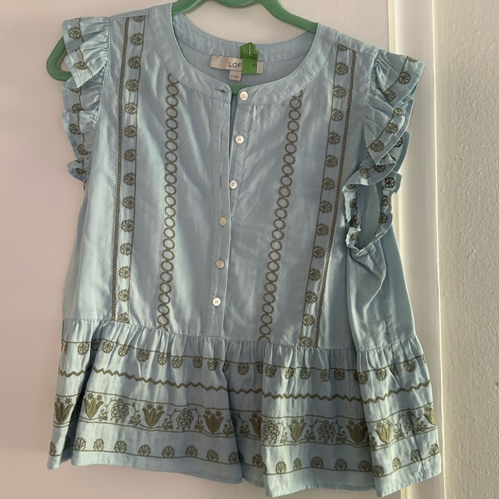 Embroidered Top